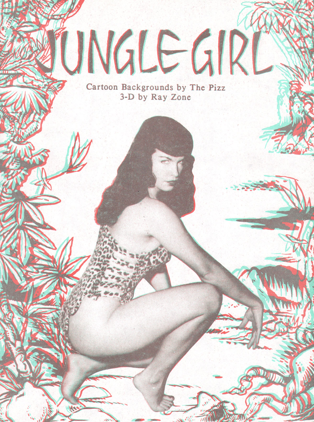 JUNGLE GIRL 3D Bettie Page